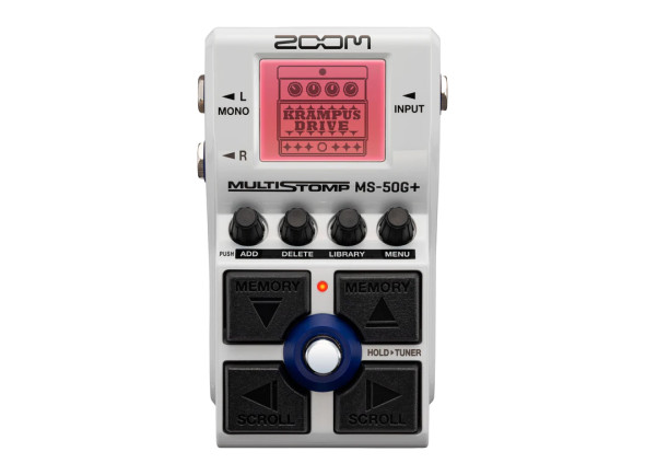 Zoom MS-50G+ Pedaleira Guitarra Elétrica Zoom MS-50G+ Pedaleira Guitarra Elétrica